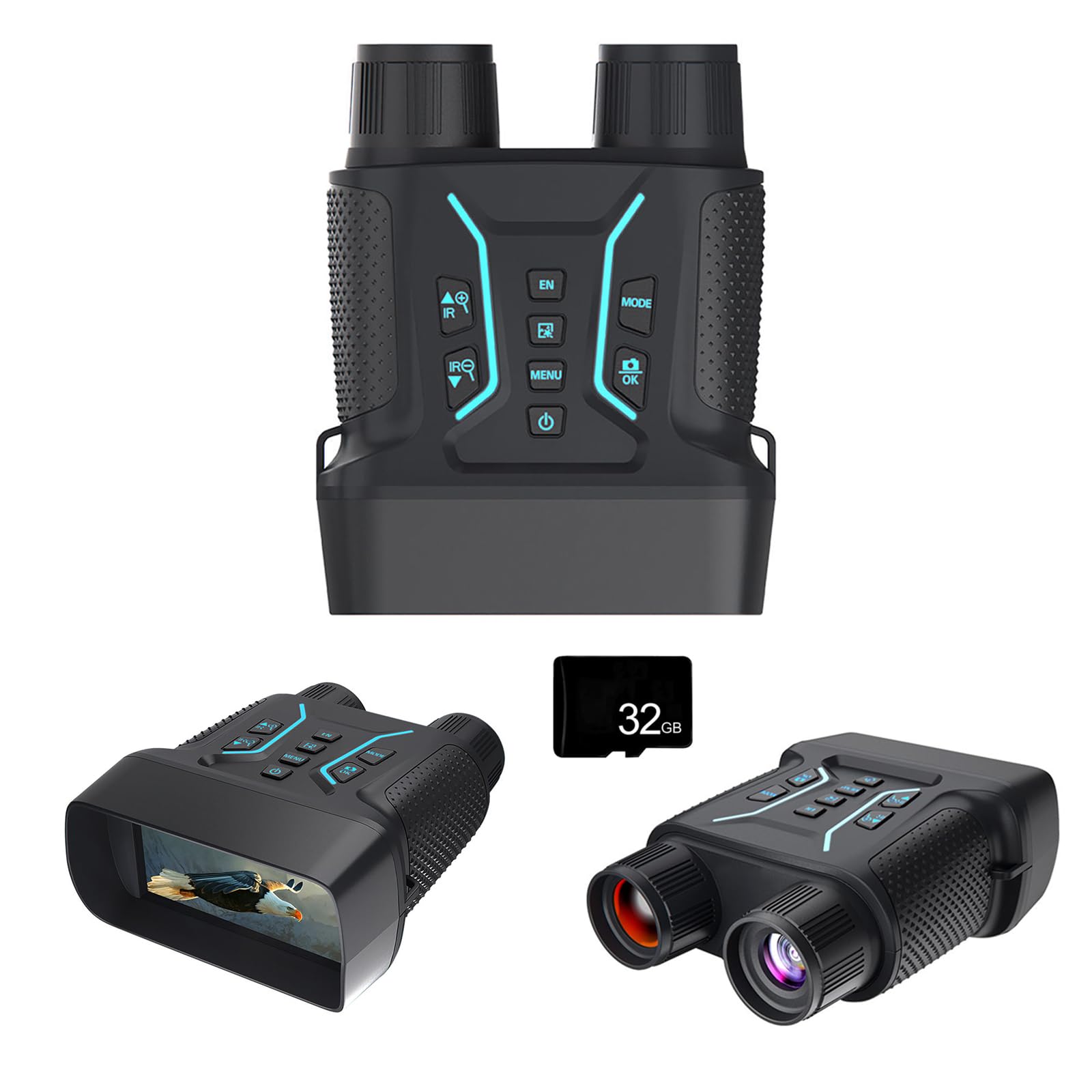 Amazon.com: WGFXYBFY NV2183 Night Vision Goggles,4K Infrared Night